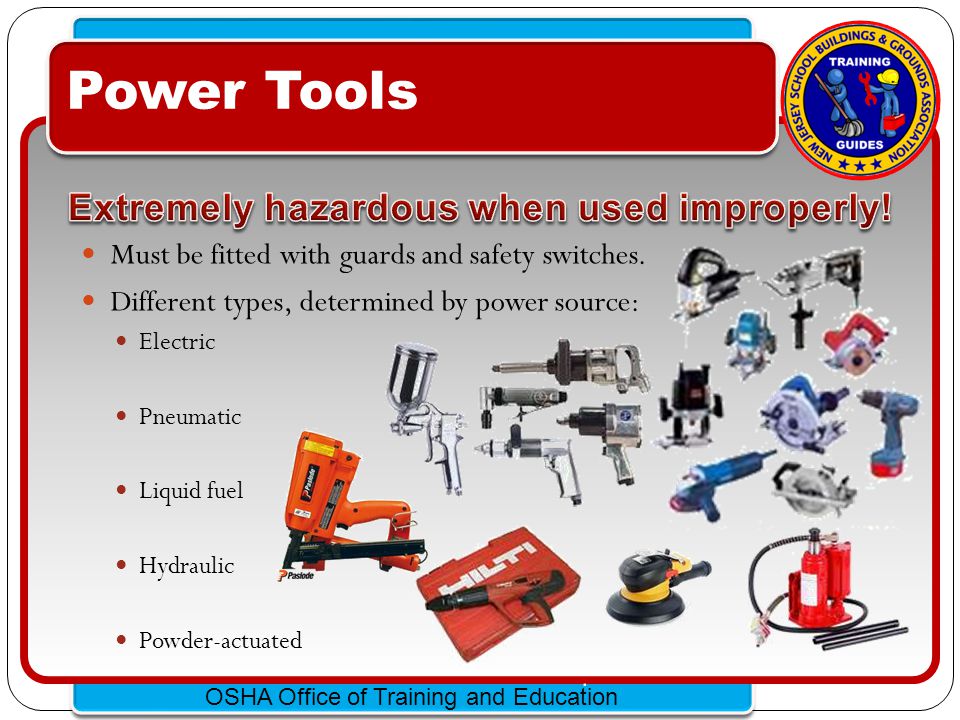 HAND and POWER TOOL SAFETY ppt video online download